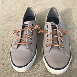 Sperry Top-Sider Charcoal/Grey Sneaker Women Size 8.5